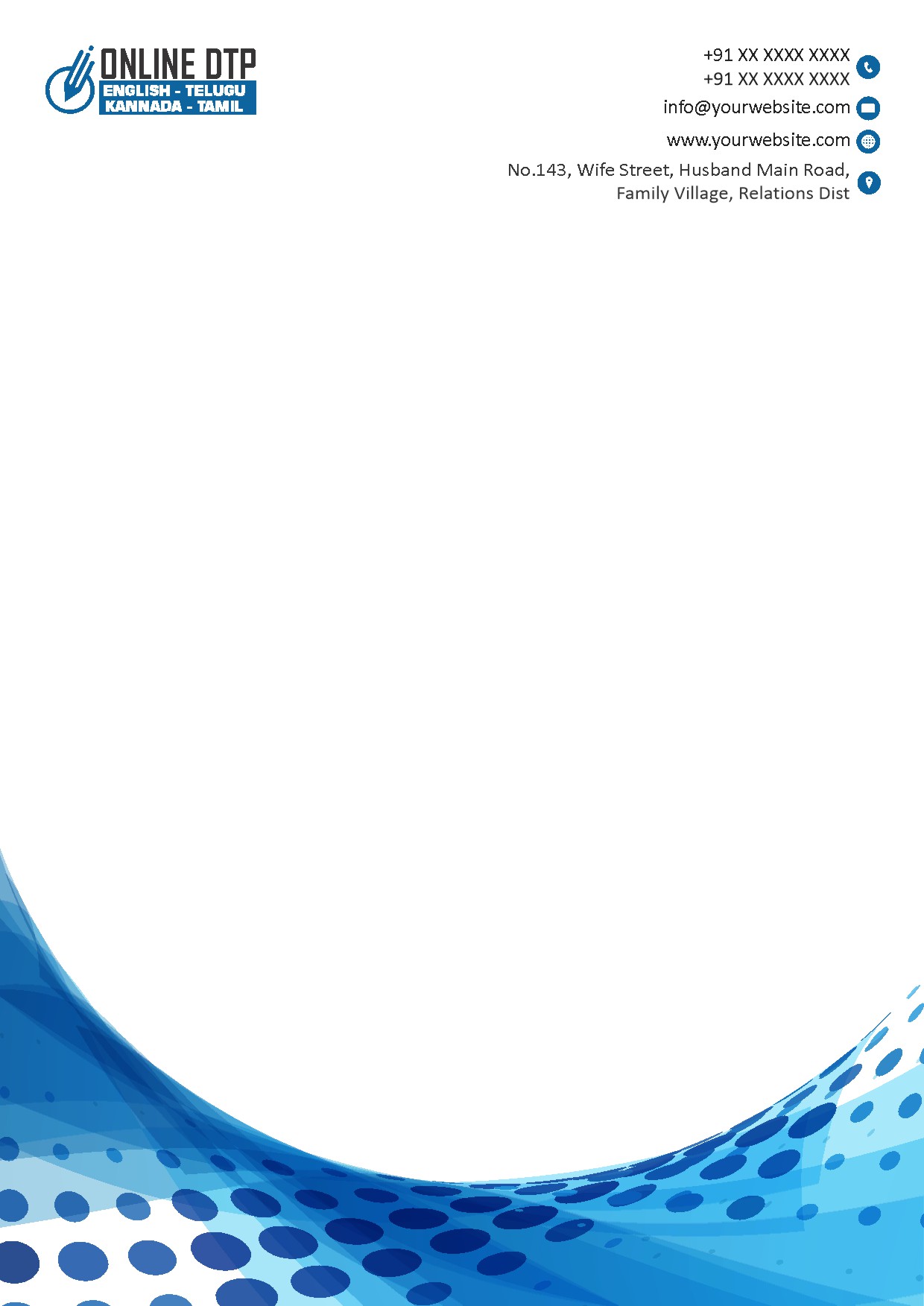 Classic Office Letterhead Design 220
