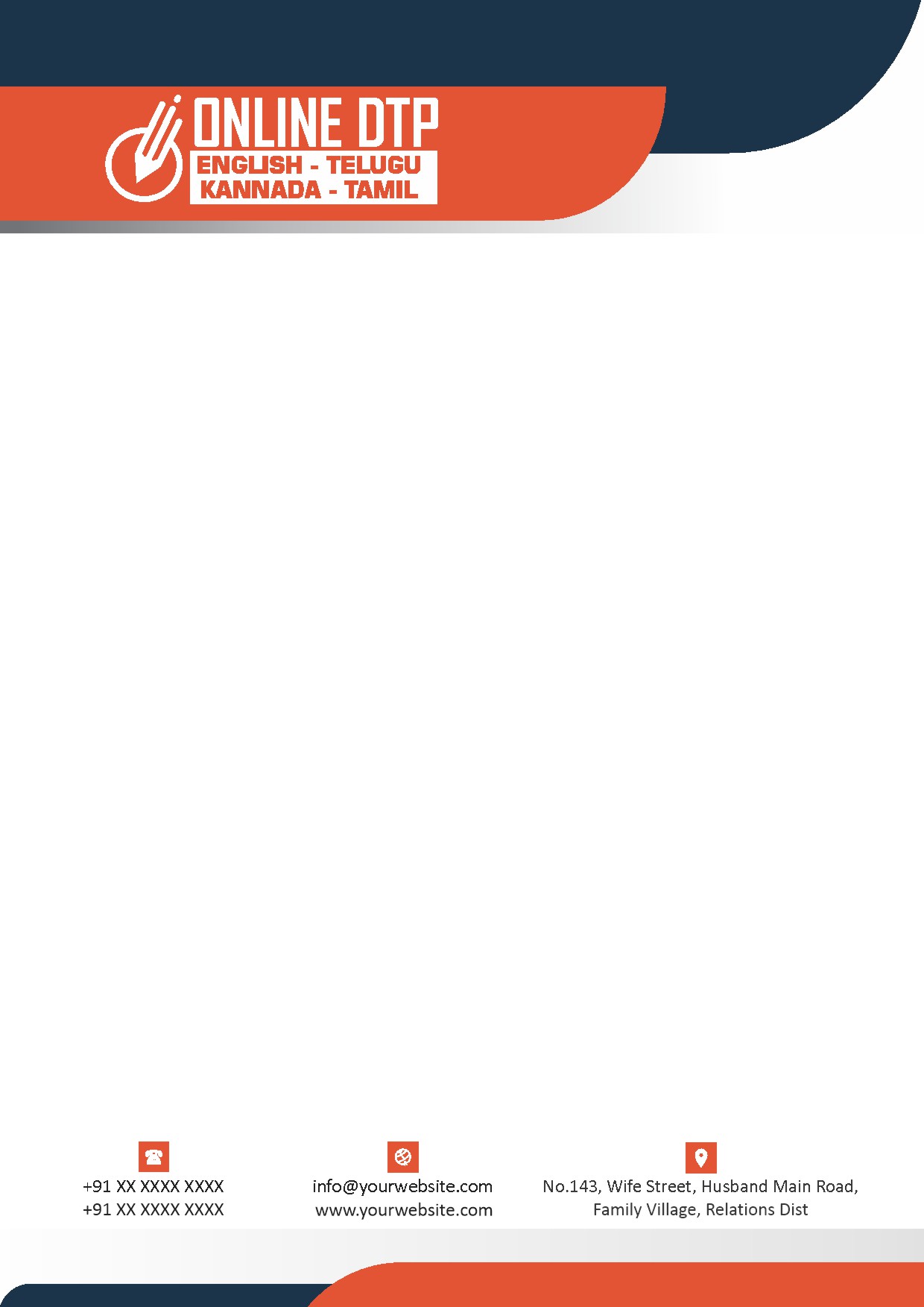 Creative Professional Letterhead Design 223