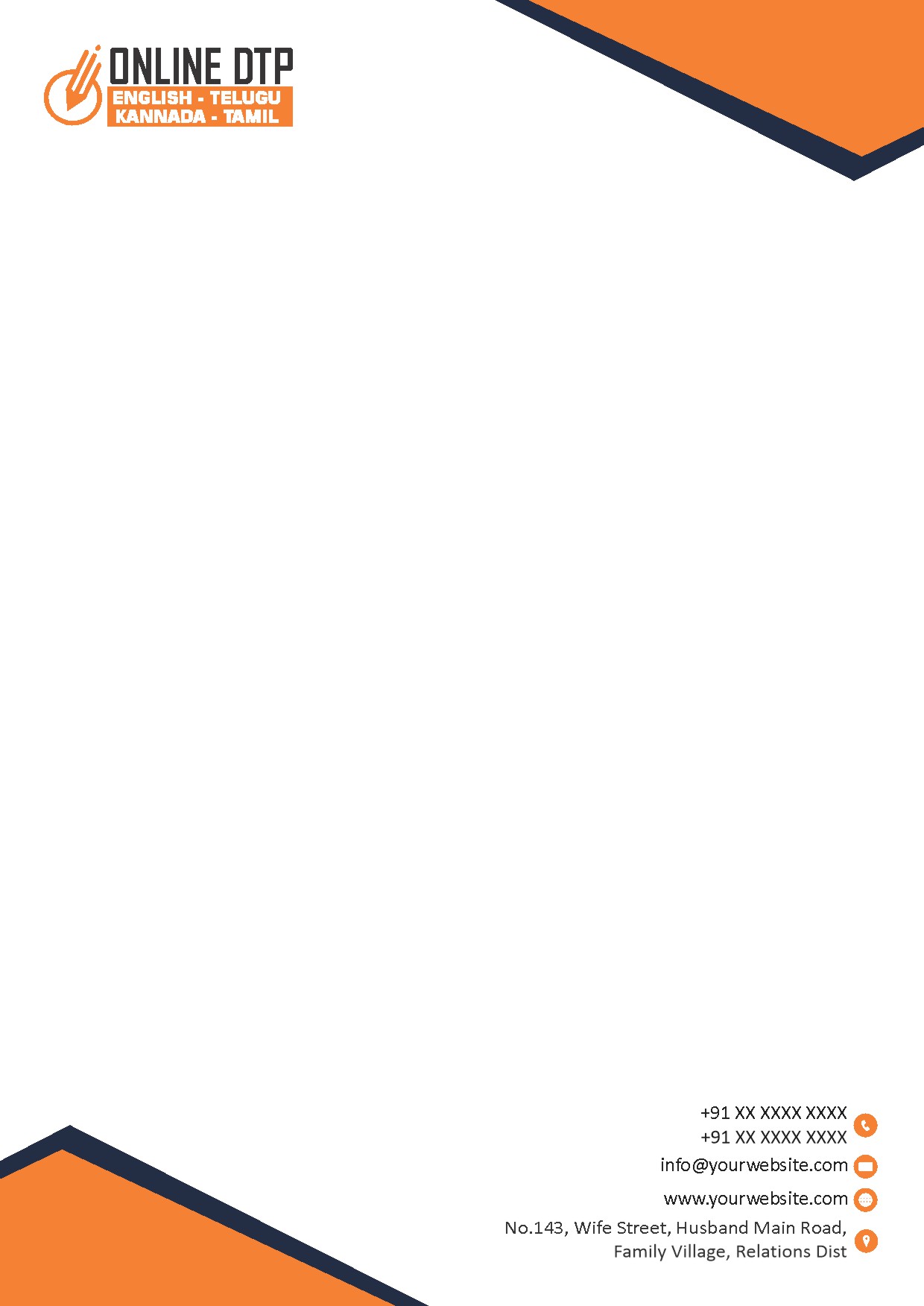 Elegant Minimal Letterhead Design 229