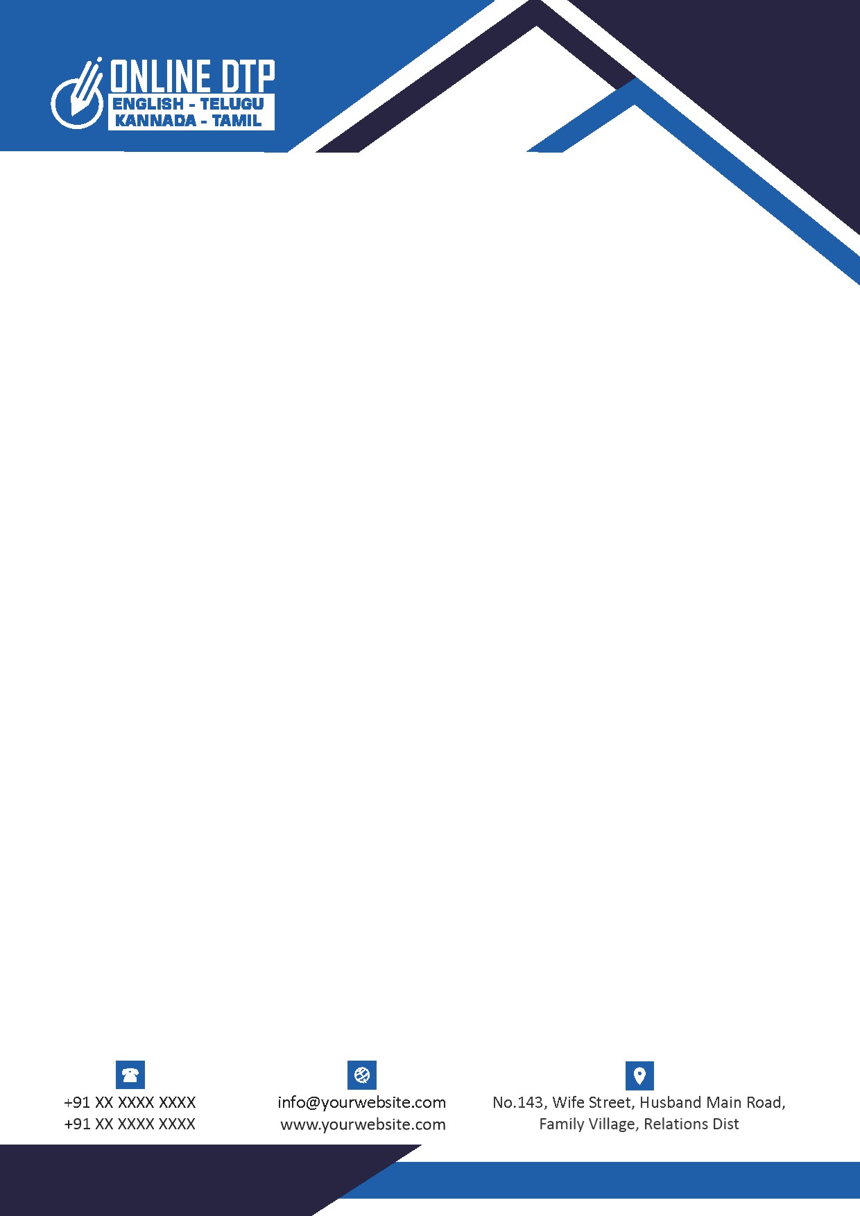 Elegant Minimal Letterhead Design 234