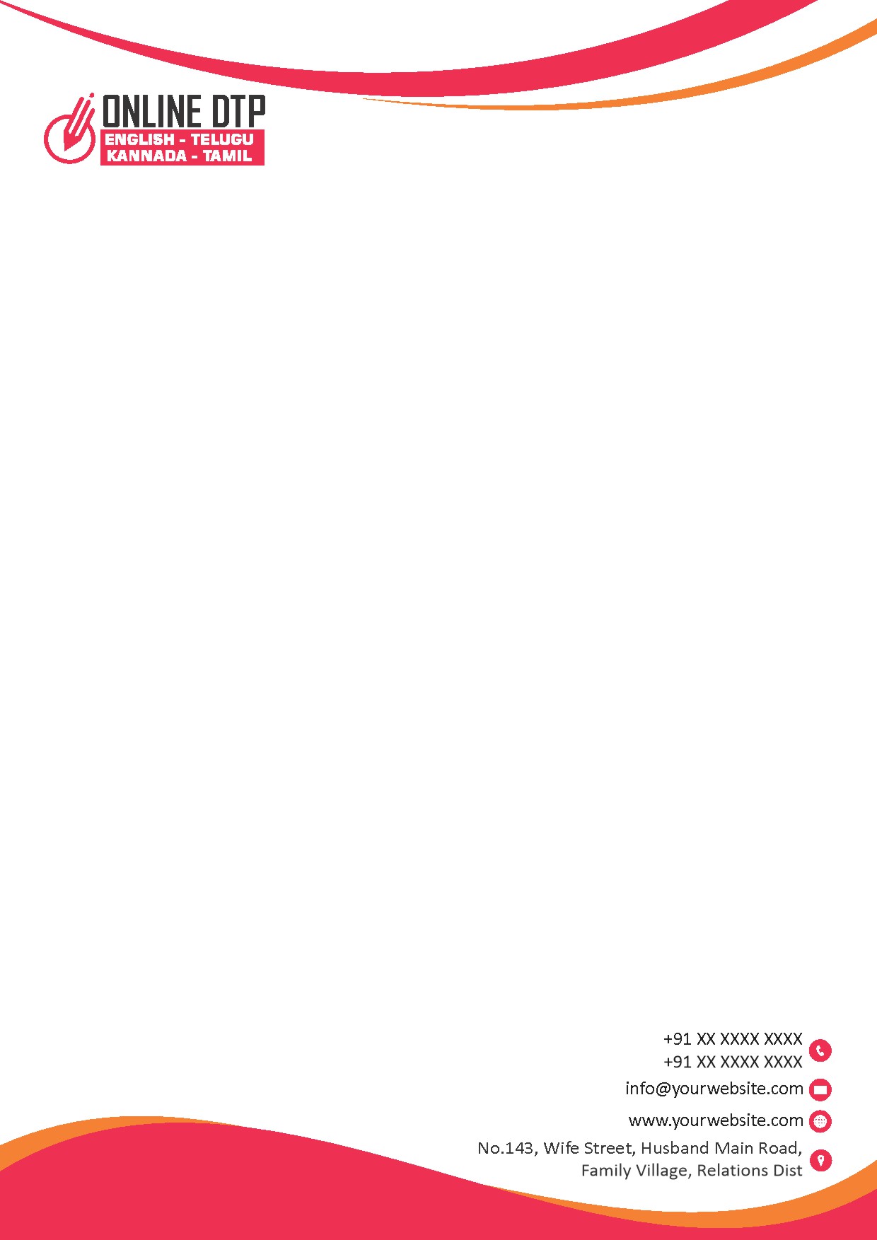 Premium Business Letterhead Design 237