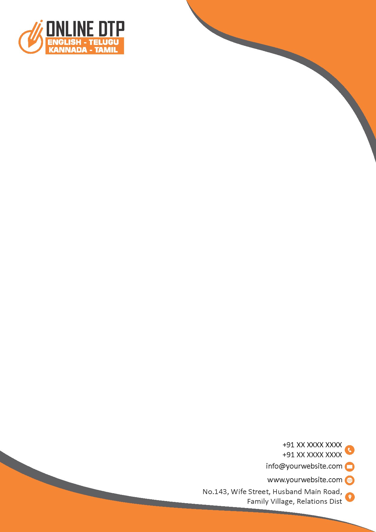 Creative Professional Letterhead Design 238