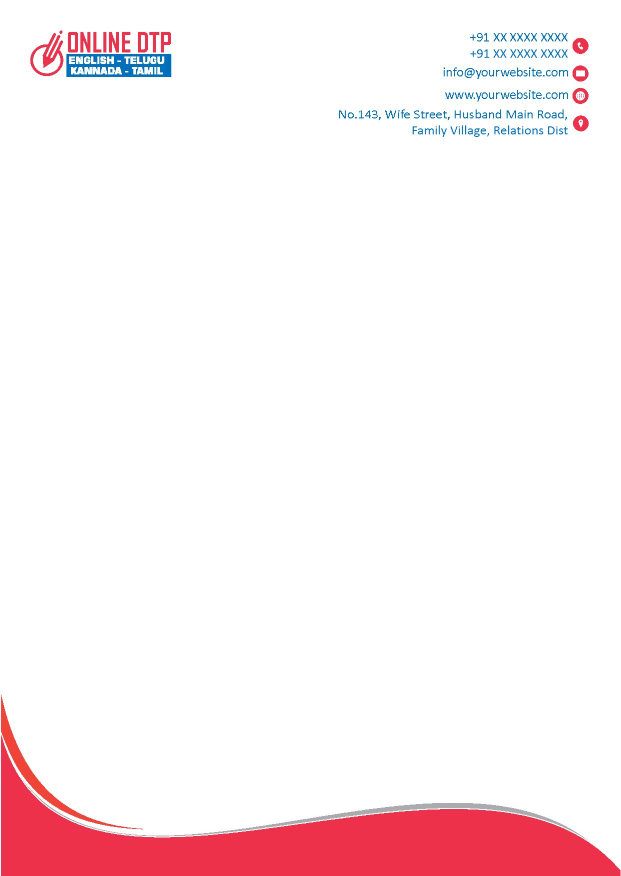 Creative Professional Letterhead Design 243