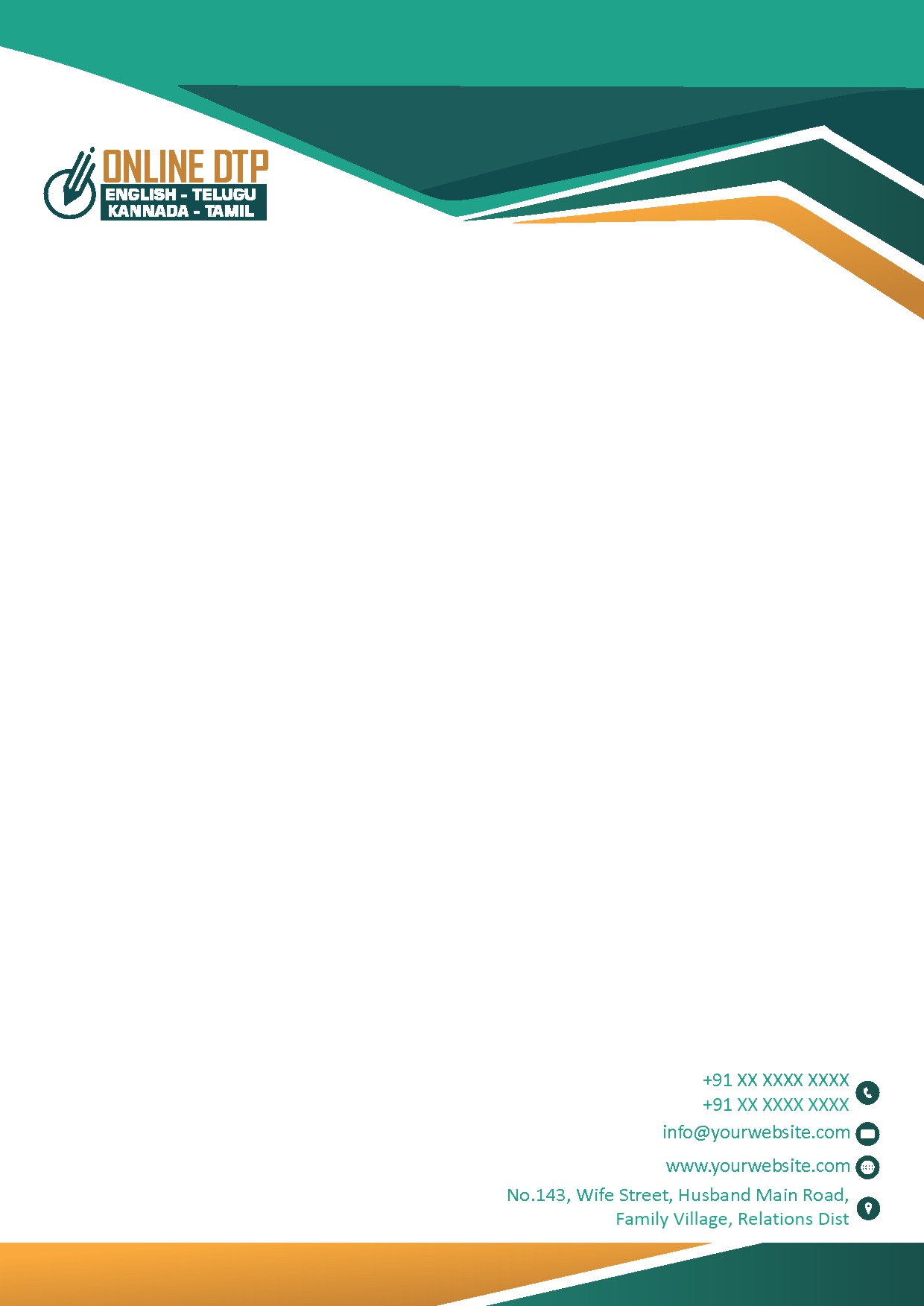 Creative Professional Letterhead Design 248