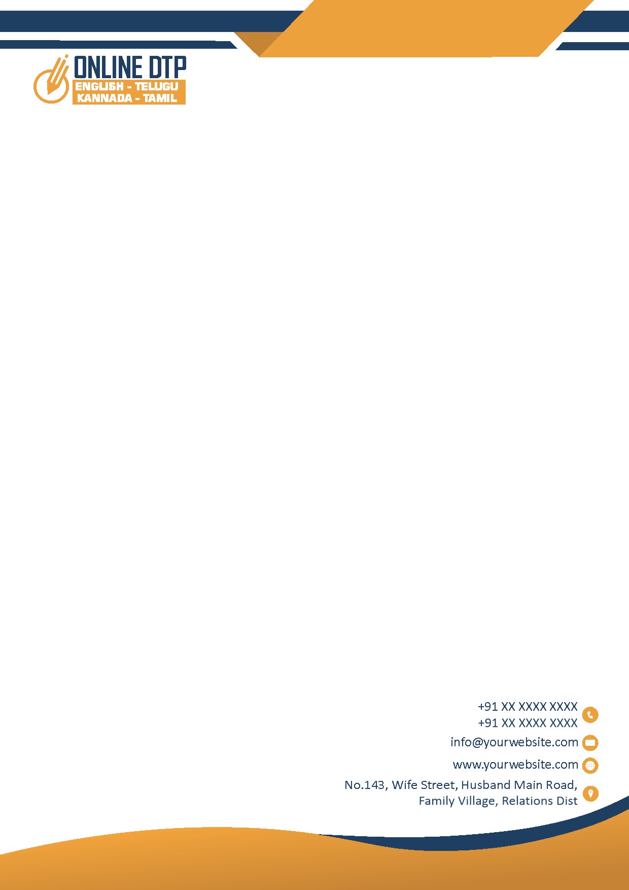 Elegant Minimal Letterhead Design 249