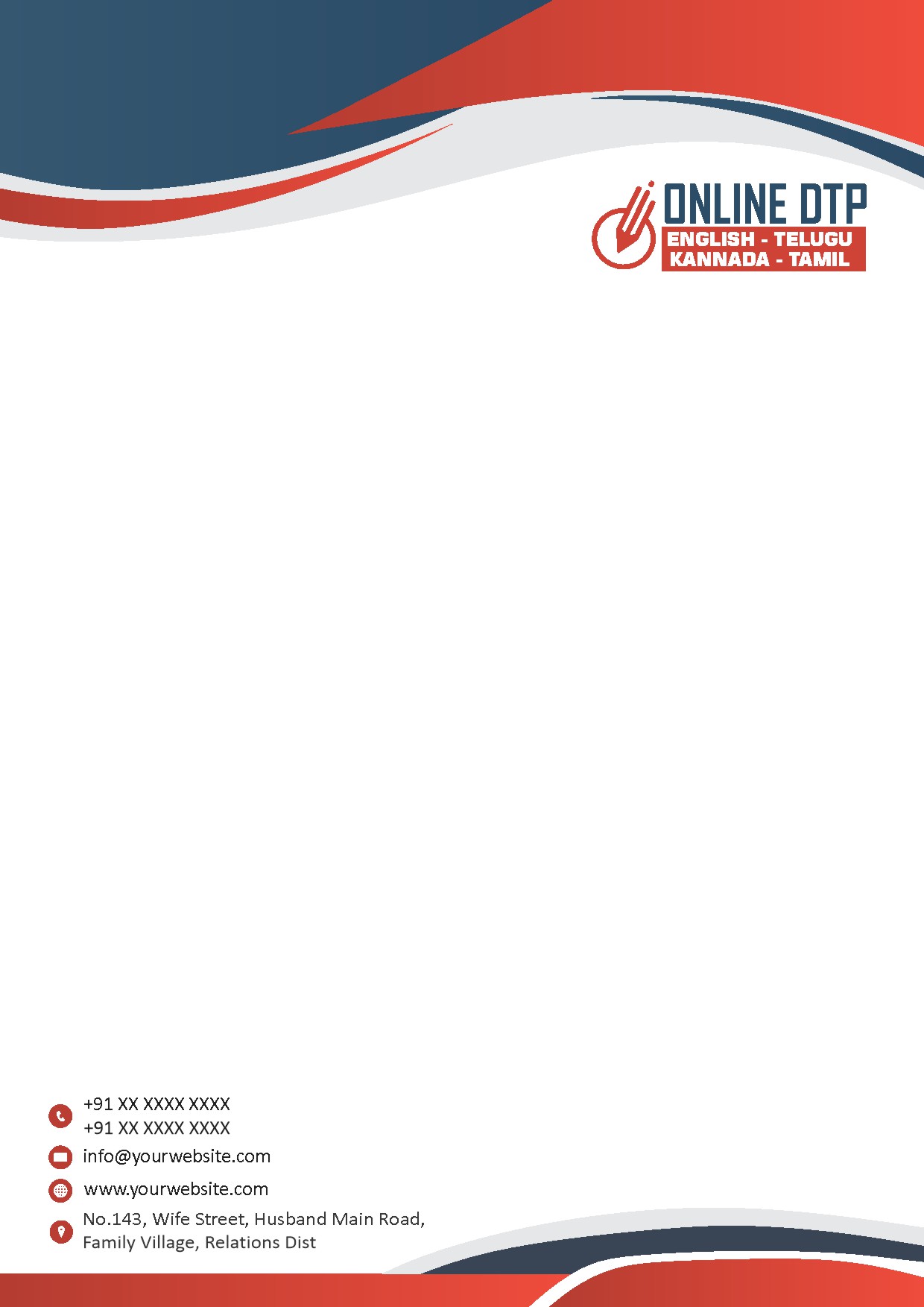 Elegant Minimal Letterhead Design 269