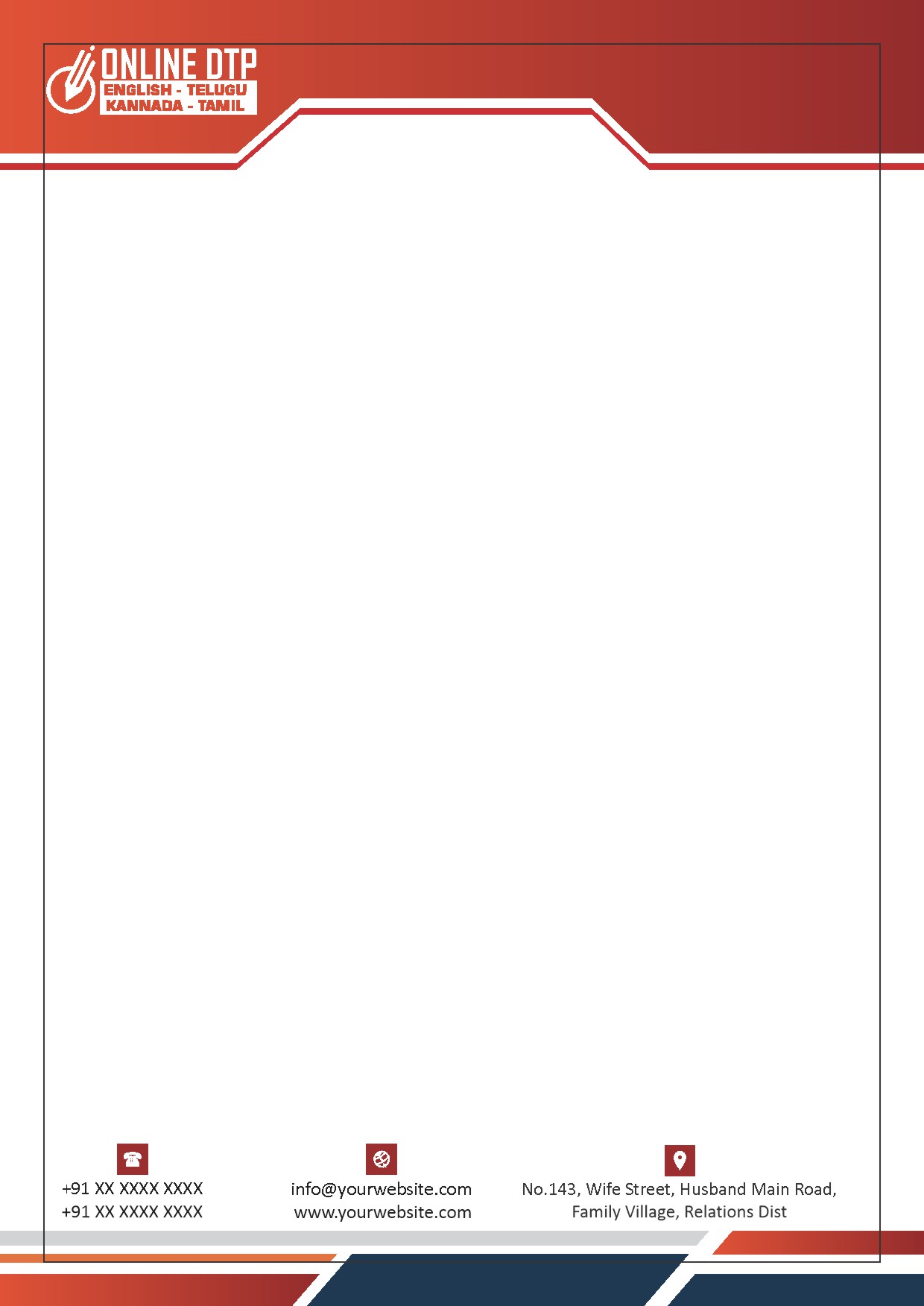 Premium Business Letterhead Design 272