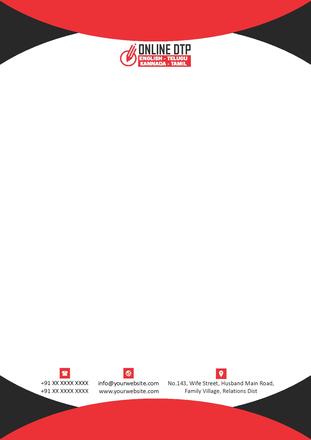 Premium Business Letterhead Design 277
