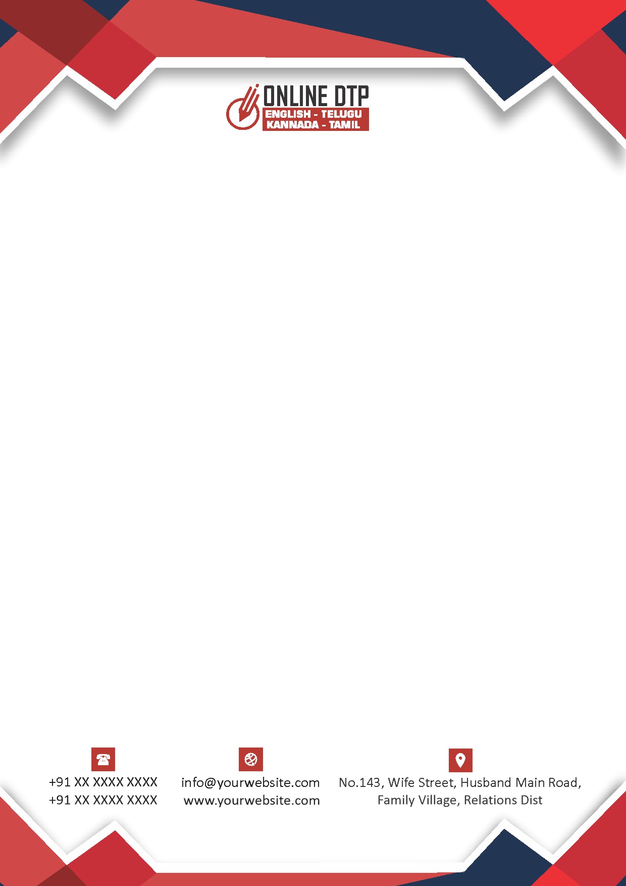 Creative Professional Letterhead Design 308