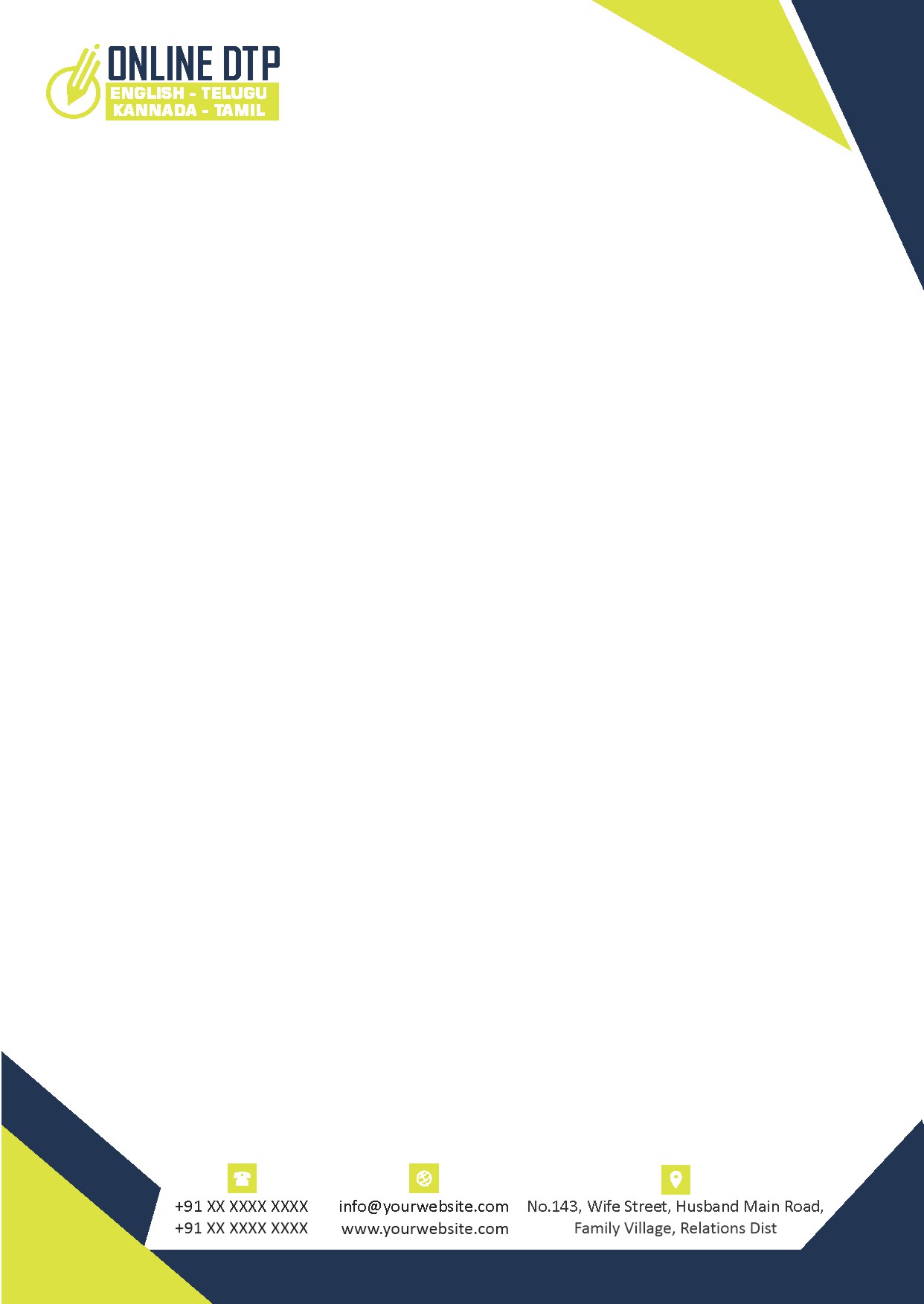 Creative Professional Letterhead Design 313
