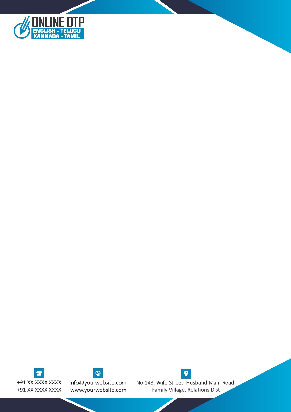 Creative Professional Letterhead Design 338
