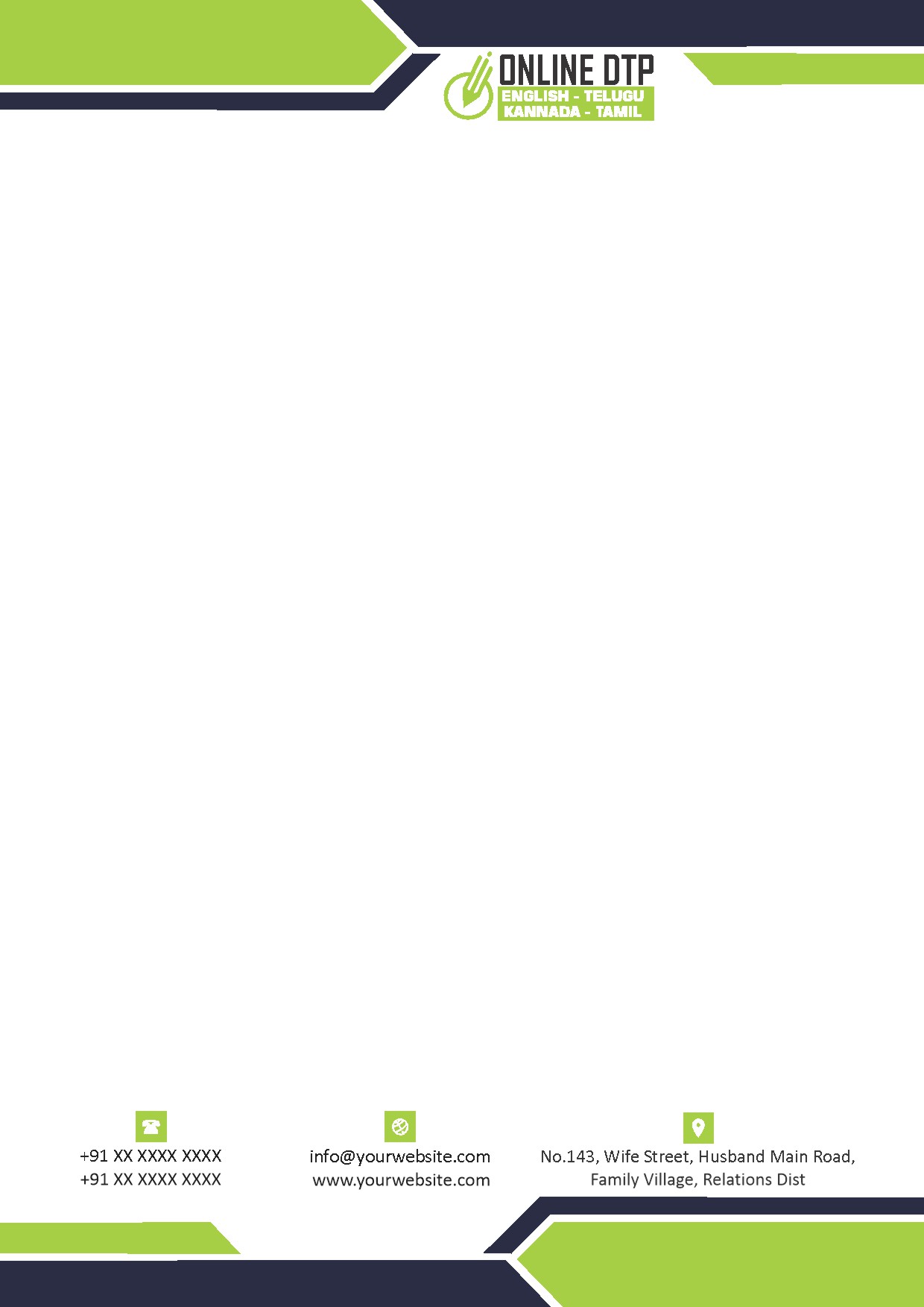 Creative Professional Letterhead Design 343