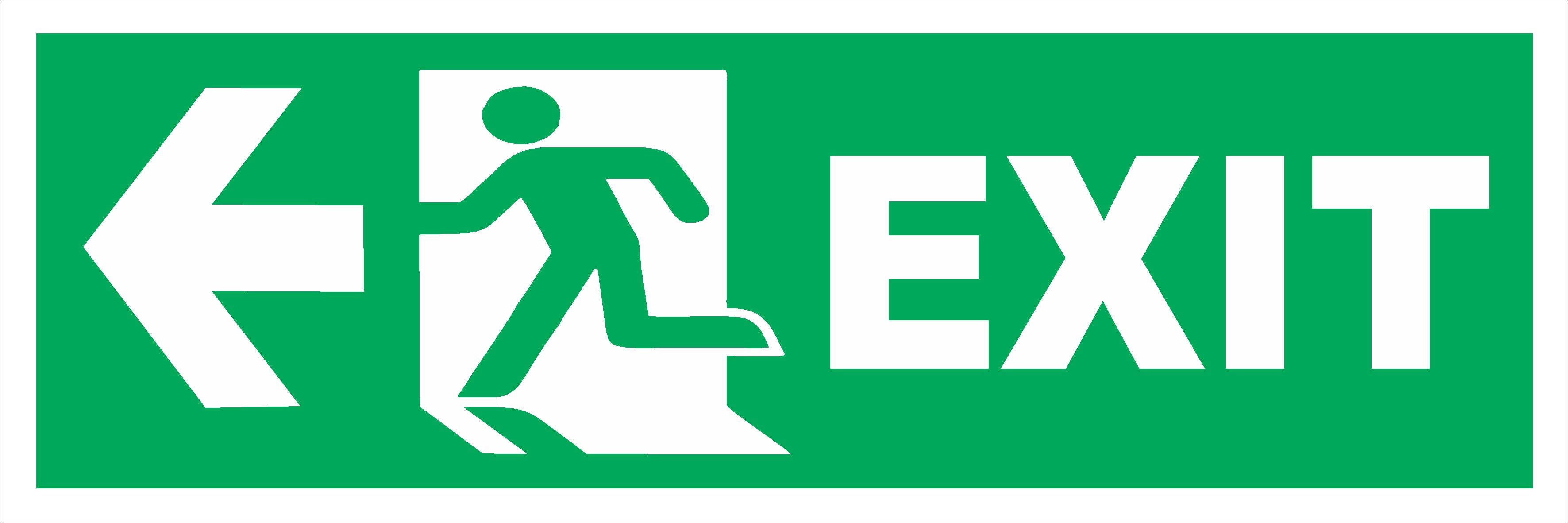 Exit Sign Board Design